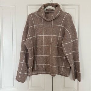 Window Pane Madewell Sweater